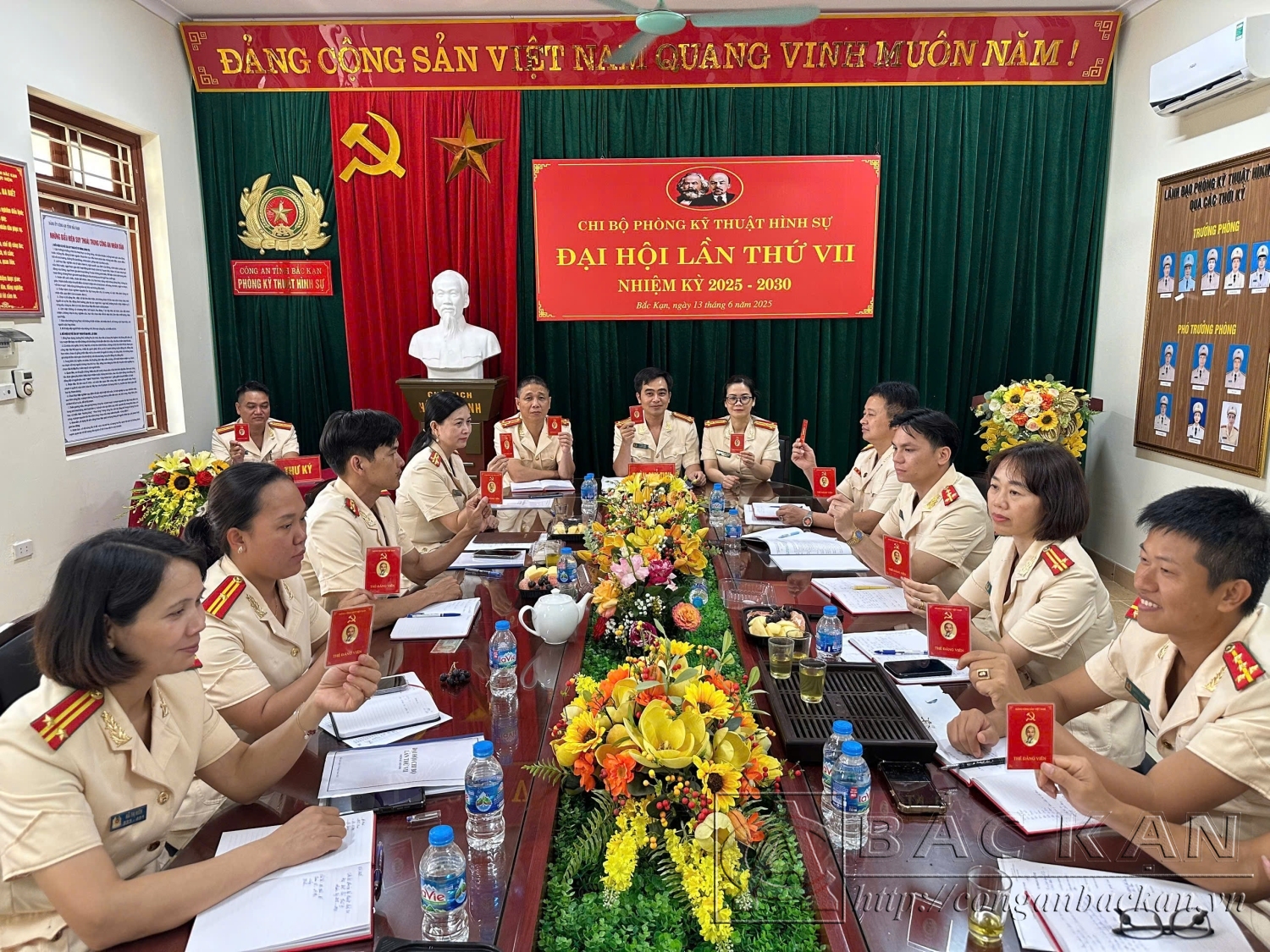 Đại hội Chi bộ Phòng Kỹ thuật hình sự