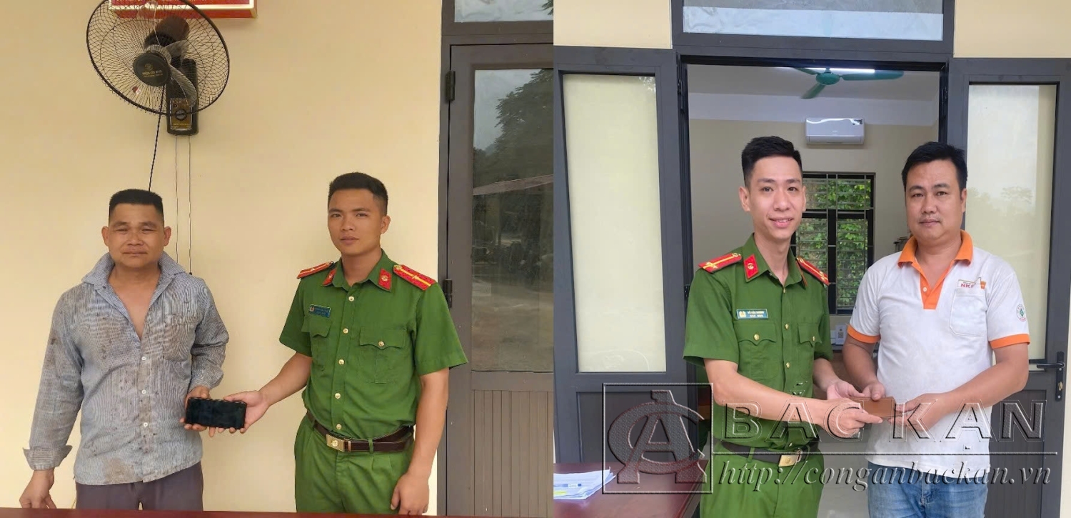 nhận lại ví